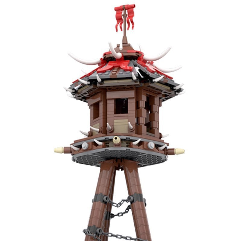 fantasy orc's tower building set | world of warcraft | moc-57715 - 1