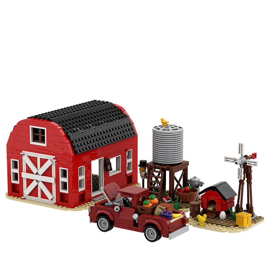 farm house building set | lego compatible - 2