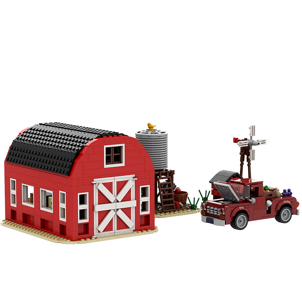 farm house building set | lego compatible - 5