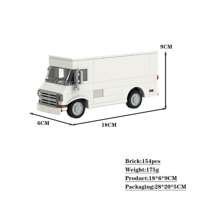 fedex truck building set | moc-109597 - 3