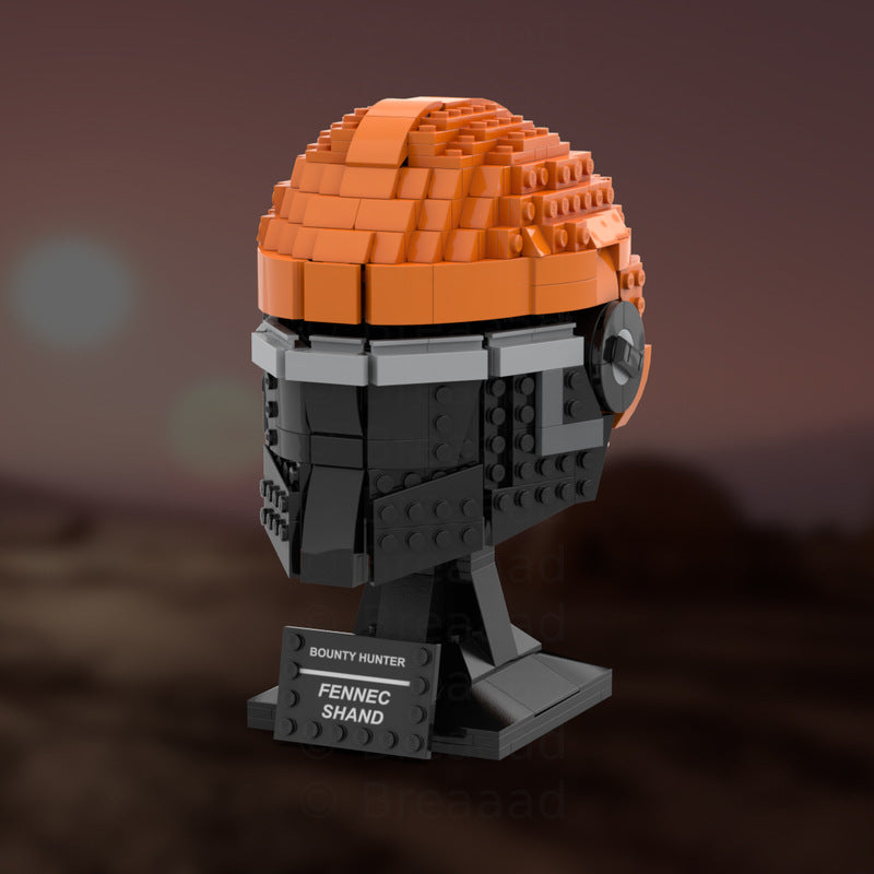 fennec shand helmet building set | star wars | moc-87713 - 1