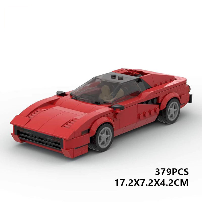 ferrari 308 moc building set | lego-compatible | 379 pcs - 6