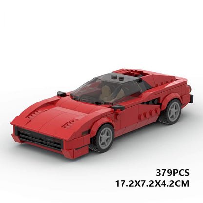 ferrari 308 moc building set | lego-compatible | 379 pcs - 6