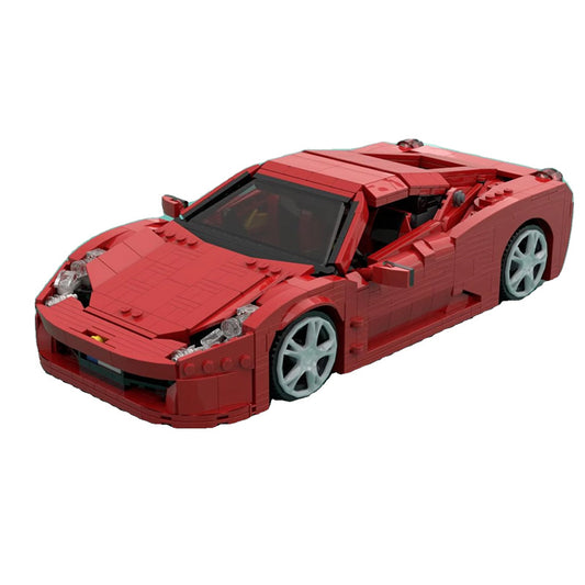 ferrari 458 italia building set | moc-159683 - 5