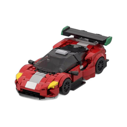 ferrari 488 gt3 building set | lego compatible - 2