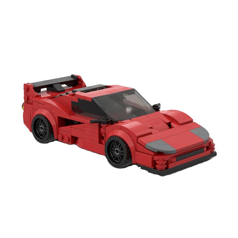 ferrari f40 lm building set | moc-50832 - 2