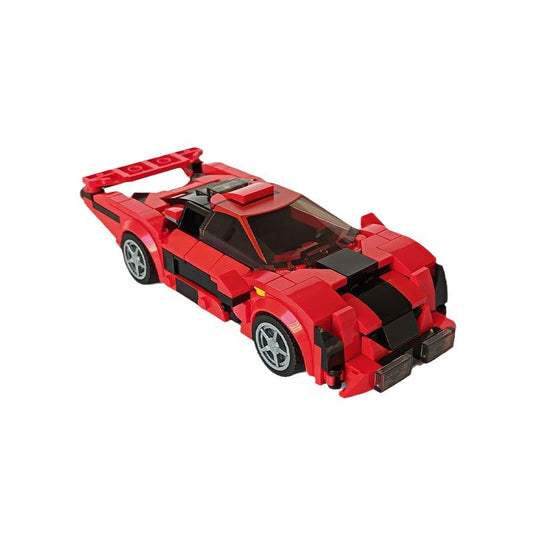 ferrari f8 tributo building set | 76895 le mans racer | moc-51100 - 5