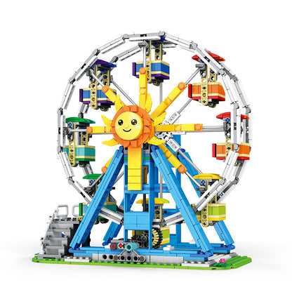 ferris wheel 3 in 1 building block set - juhang 81001 - 5