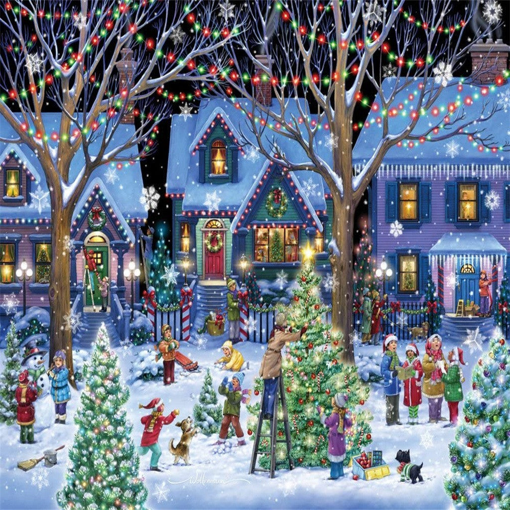 Festive Christmas Puzzle 1000 pcs