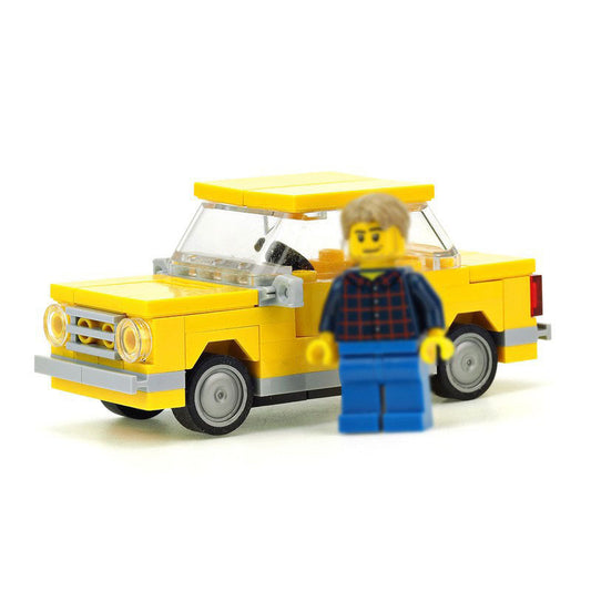 fiat 124 / vaz-2101 building set | moc-23009 - 1