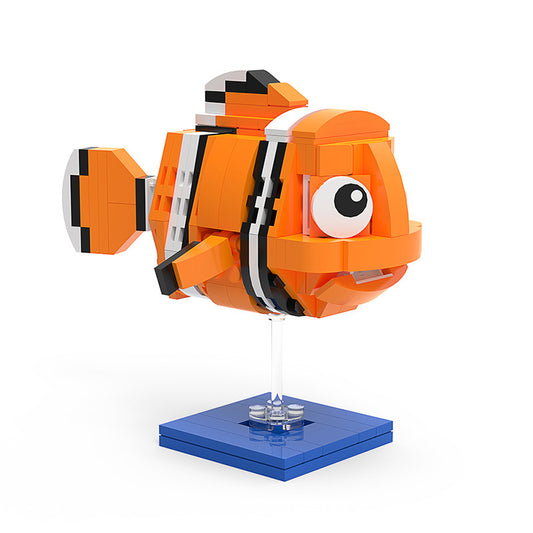 finding nemo clownfish lego compatible building set | 165 pcs - 1