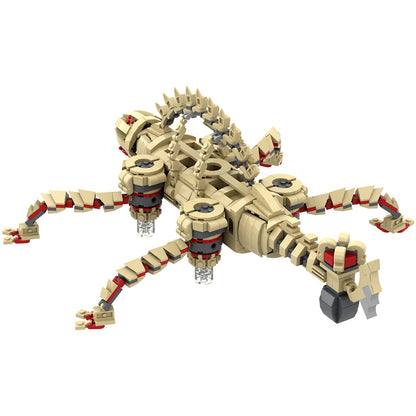 fire blight ganon moc building set - zelda breath of the wild - 3