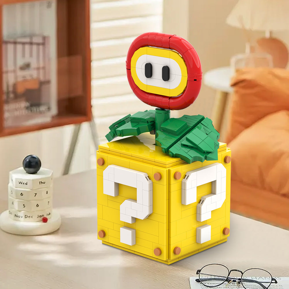 fire flower model building blocks | mario - 1