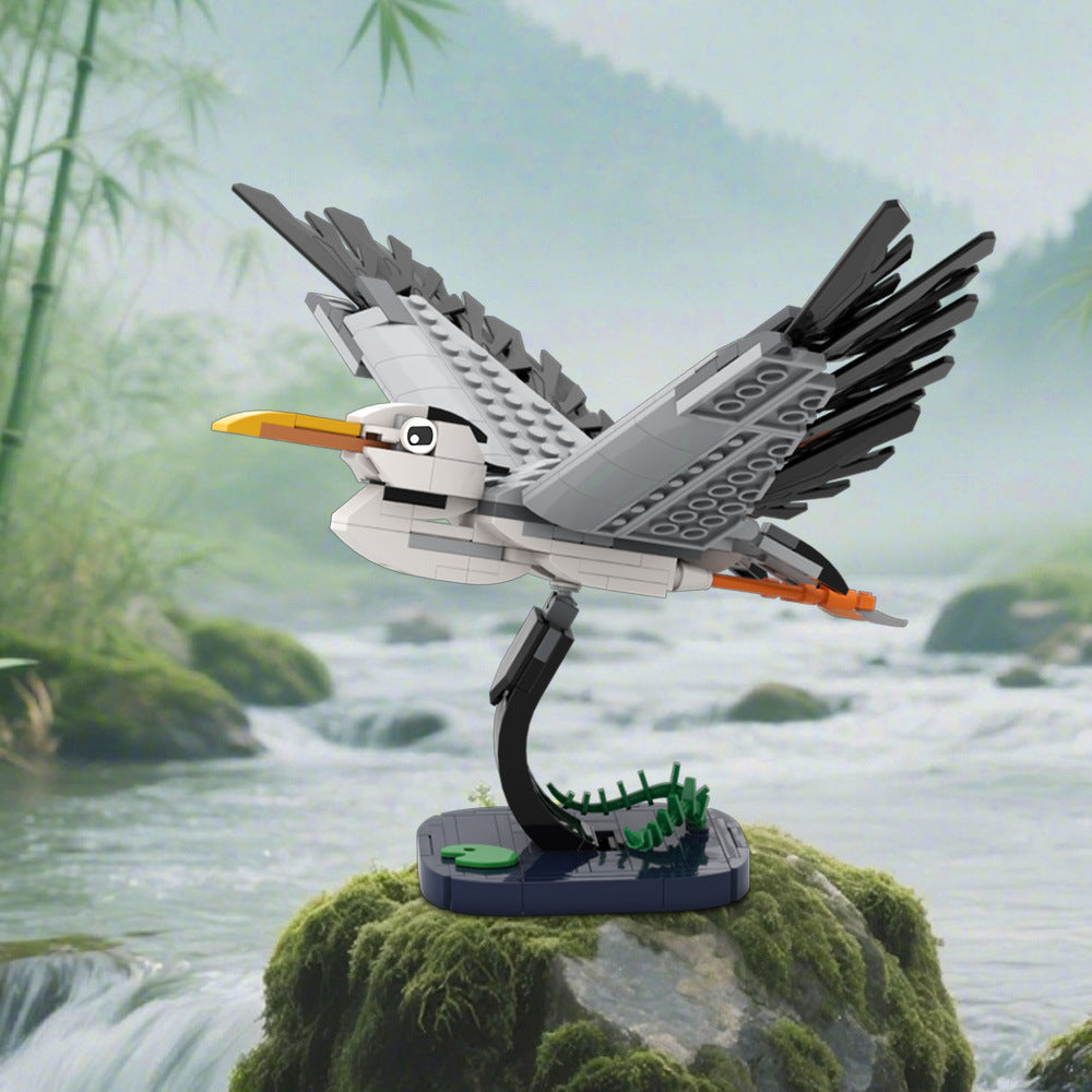 flying heron building set | moc-212038 - 1