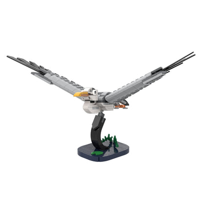 flying heron building set | moc-212038 - 2