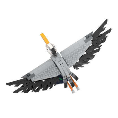flying heron building set | moc-212038 - 3