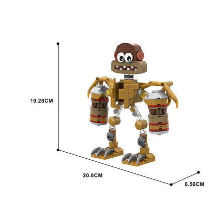 flying monster building set | my singing monsters | lego compatible - 2