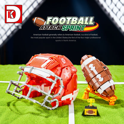 football attack sprint - 1038 pcs | dk 80020 - 3