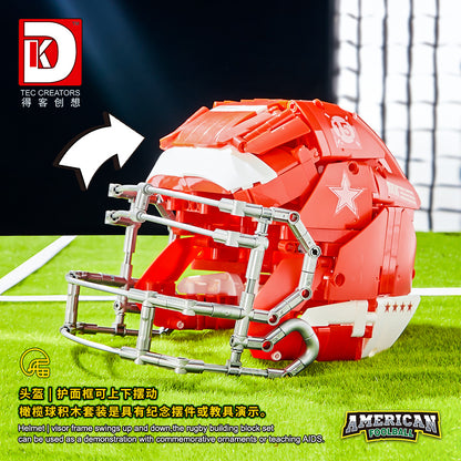 football attack sprint - 1038 pcs | dk 80020 - 7