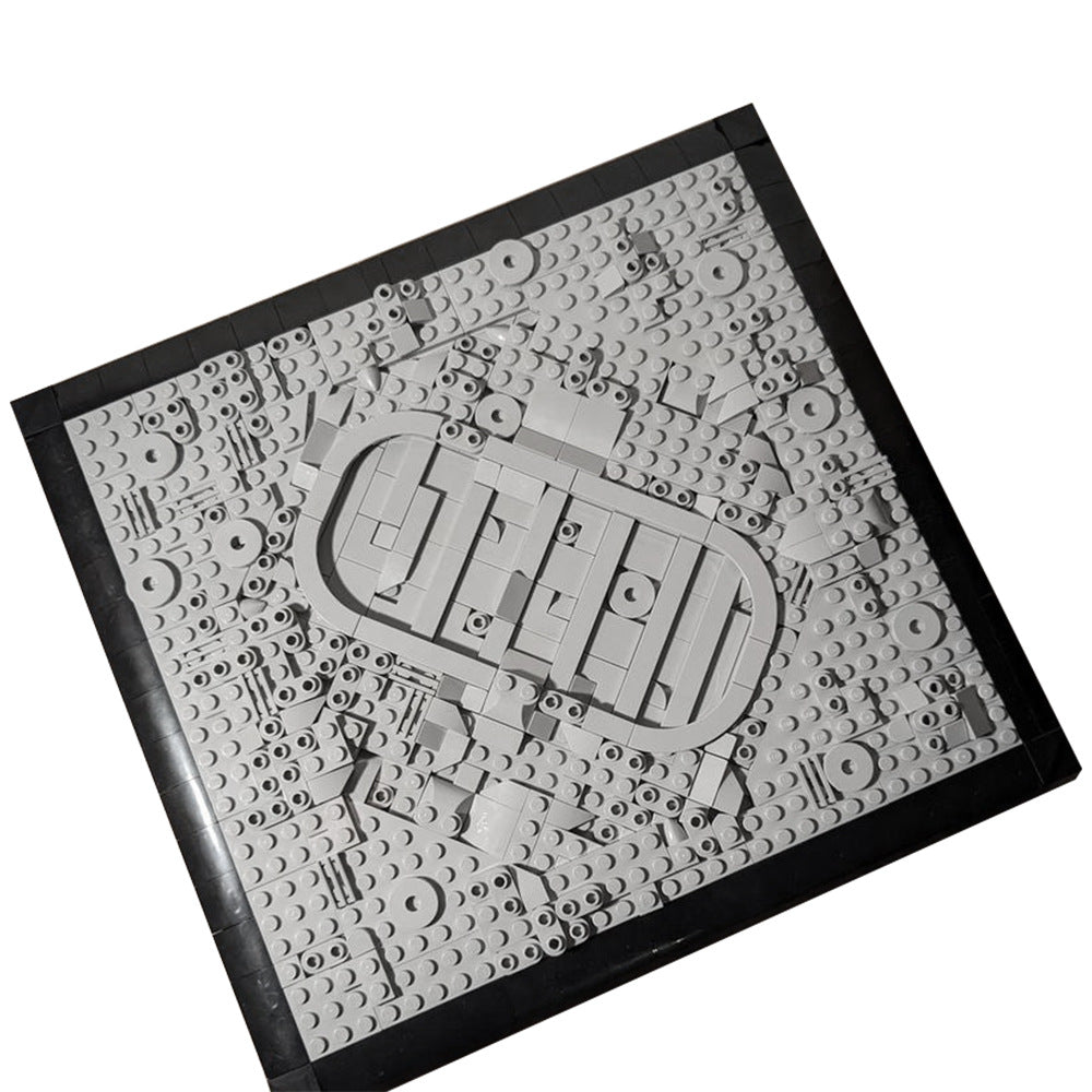 footprint on the moon building set | moc-134134 - 3