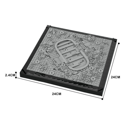 footprint on the moon building set | moc-134134 - 4