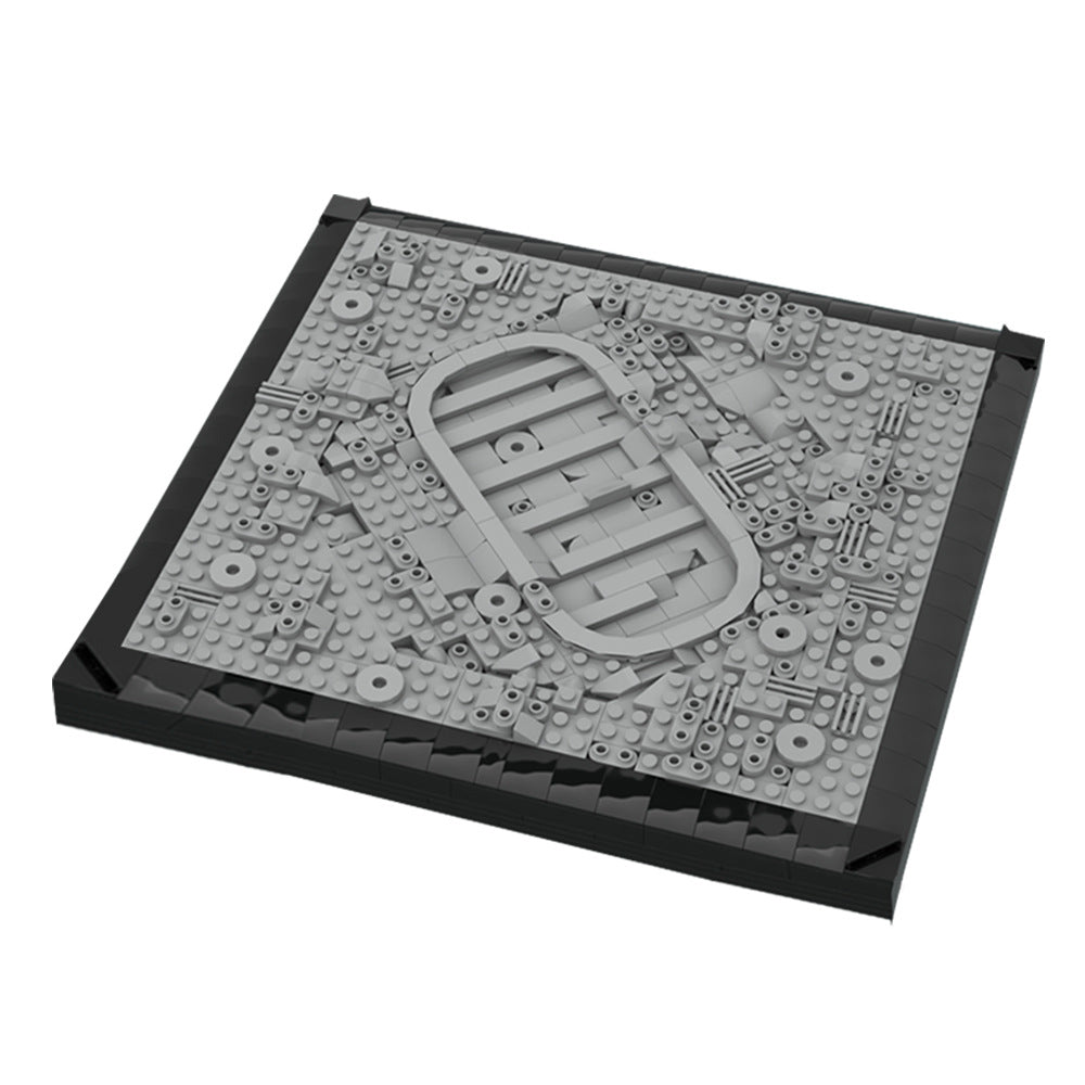 footprint on the moon building set | moc-134134 - 5