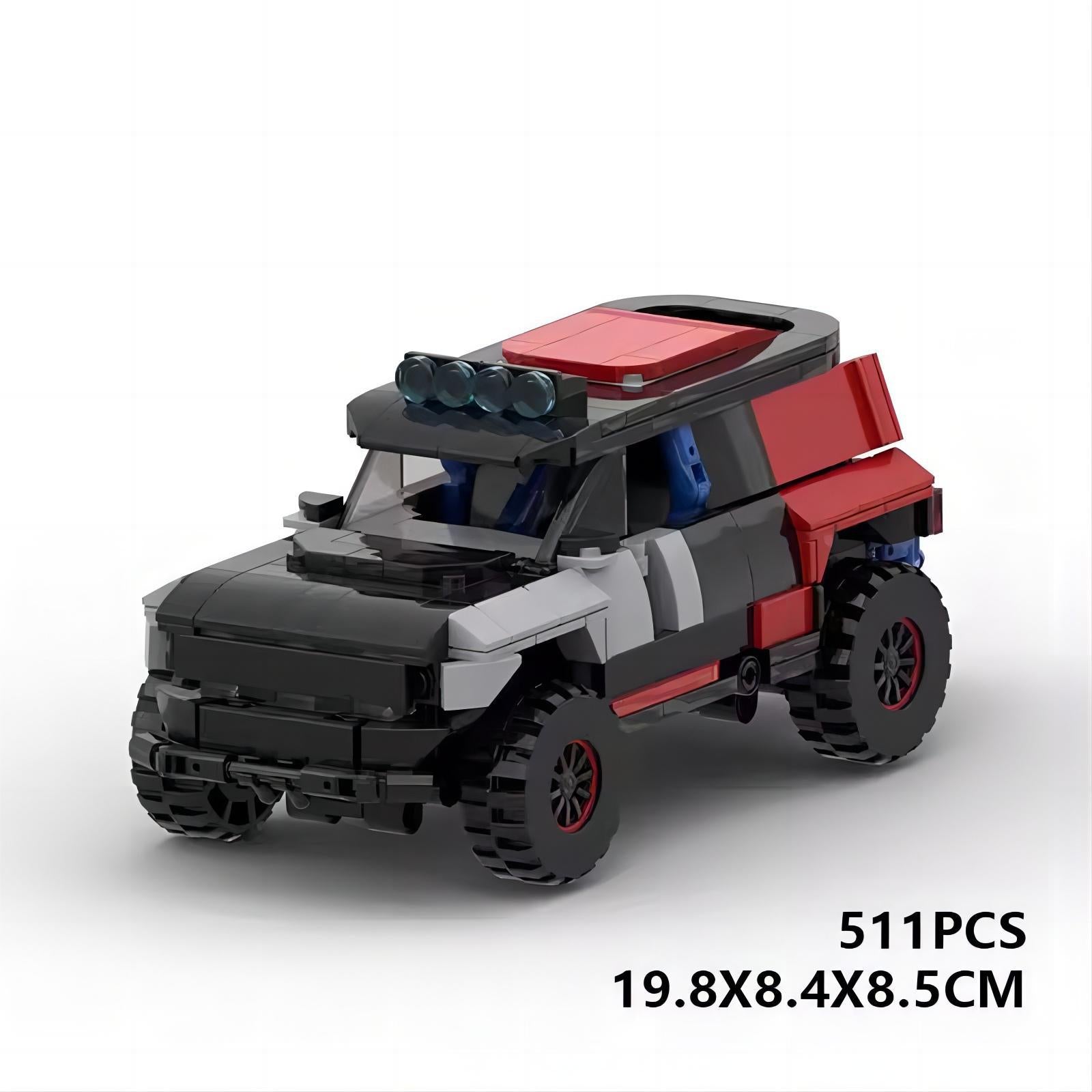 ford bronco building set | moc-91256 - 5
