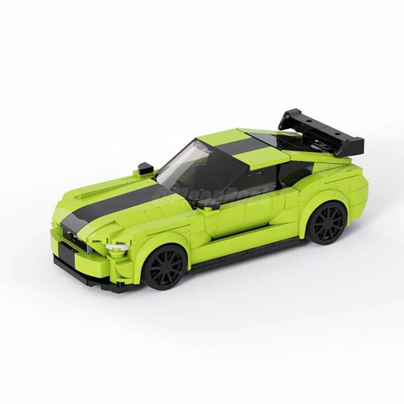 ford mustang gt building set | moc-129266 - 2