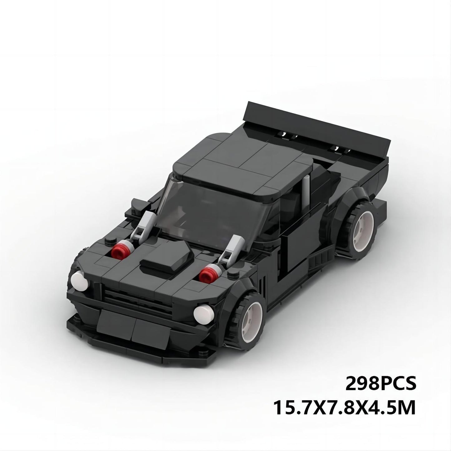 ford mustang hoonicorn building set | 8 stud wide - 3