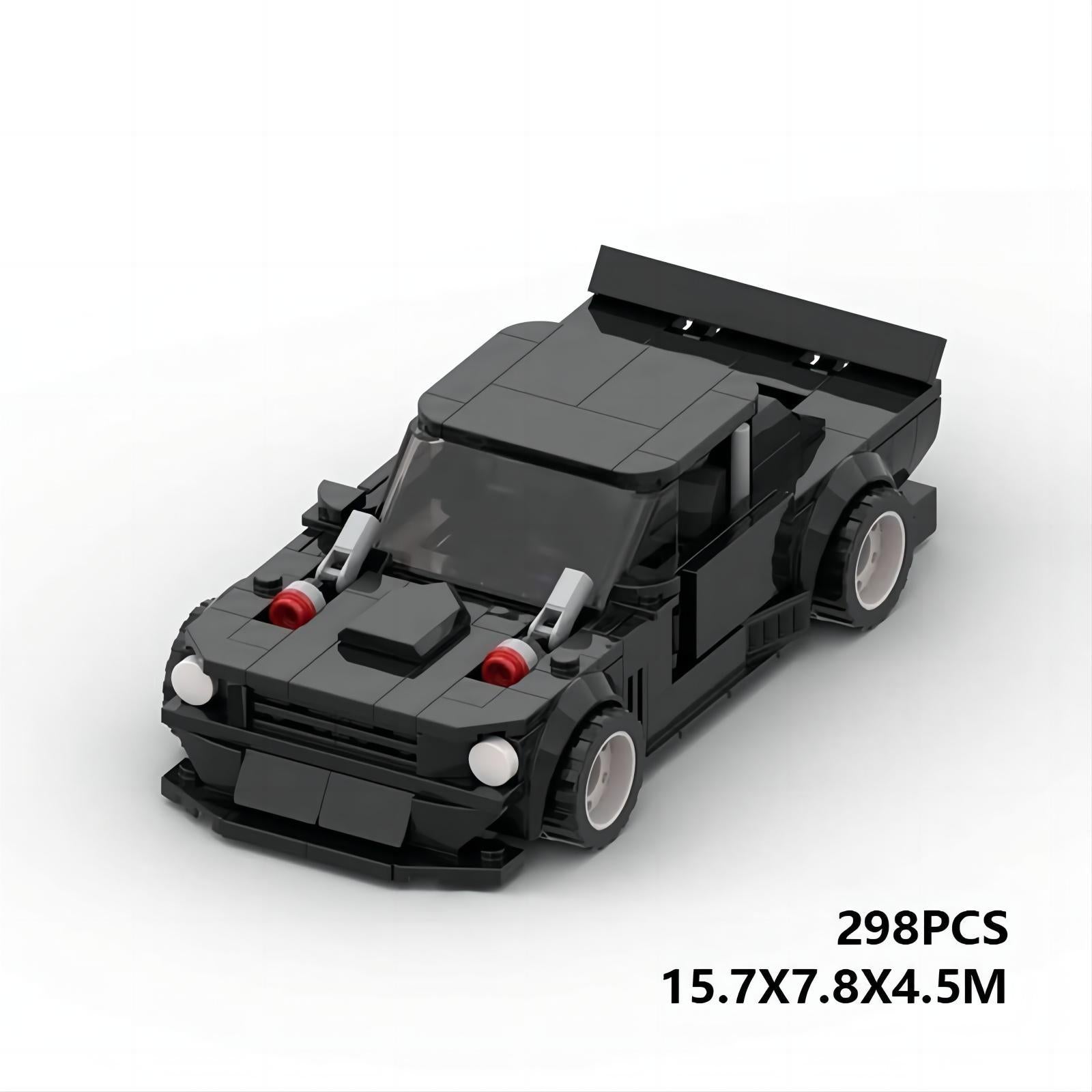 ford mustang hoonicorn building set | 8 stud wide - 3