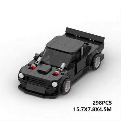 ford mustang hoonicorn building set | 8 stud wide - 3