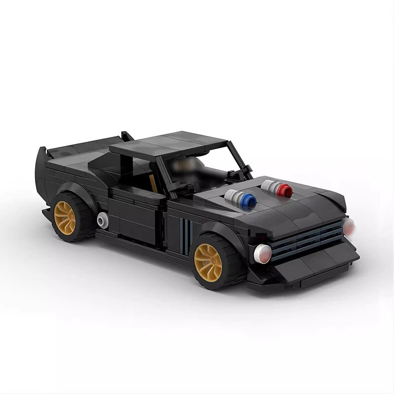 ford mustang hoonicorn building set | 8 stud wide | moc-32255 - 2