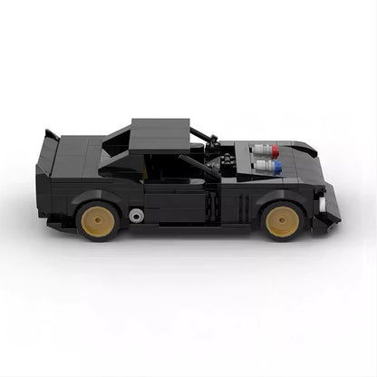 ford mustang hoonicorn building set | 8 stud wide | moc-32255 - 3