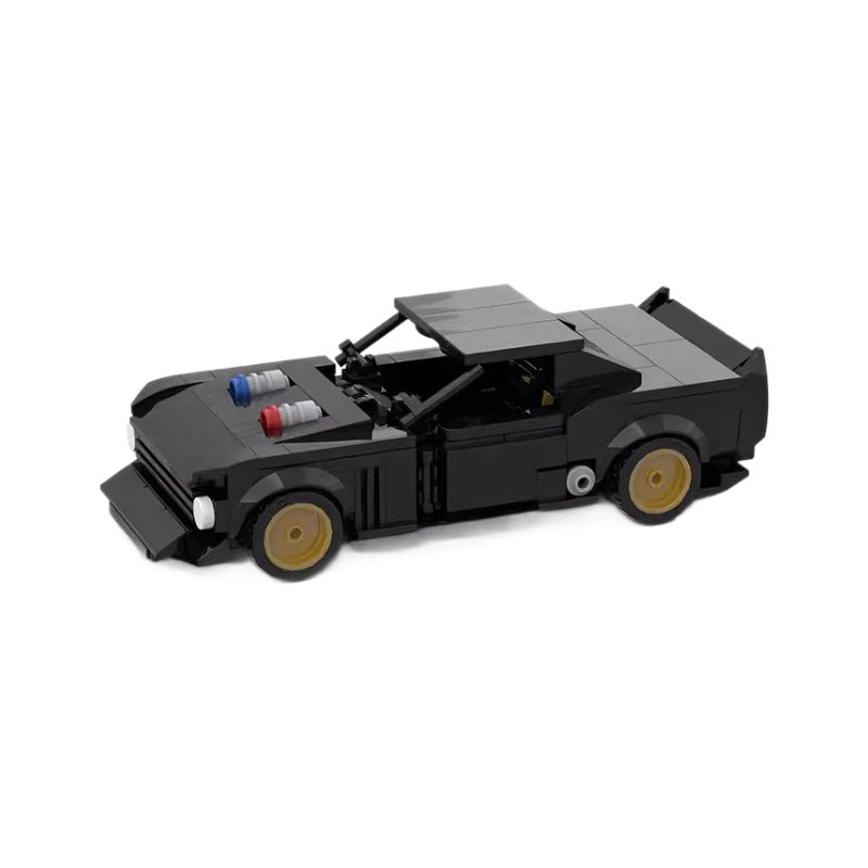 ford mustang hoonicorn building set | 8 stud wide | moc-32255 - 5