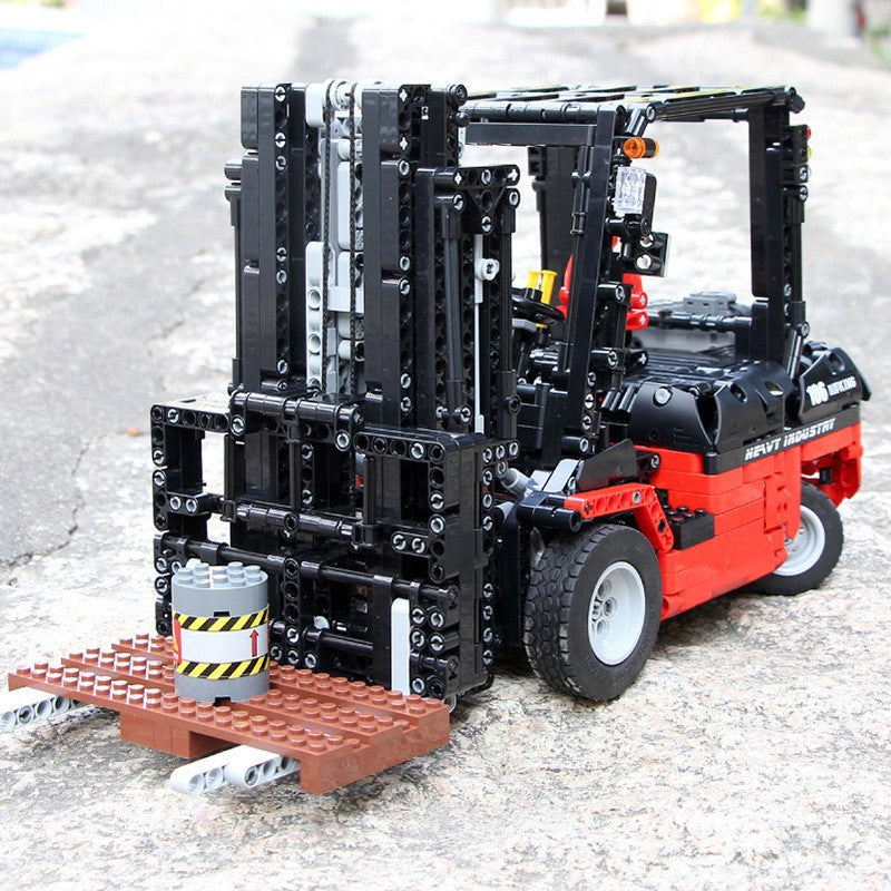 forklift remote control building set - 1719 pcs | mouldking 13106 - 3