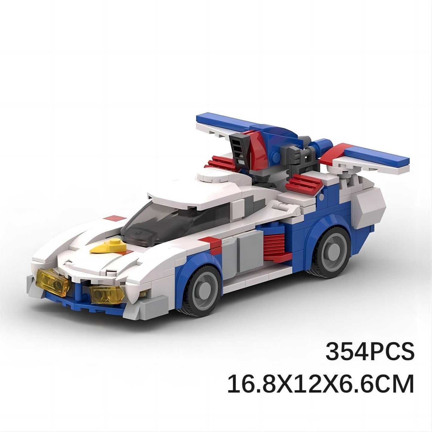 formula racing car asurada building set | moc lego-compatible 354 pcs - 3