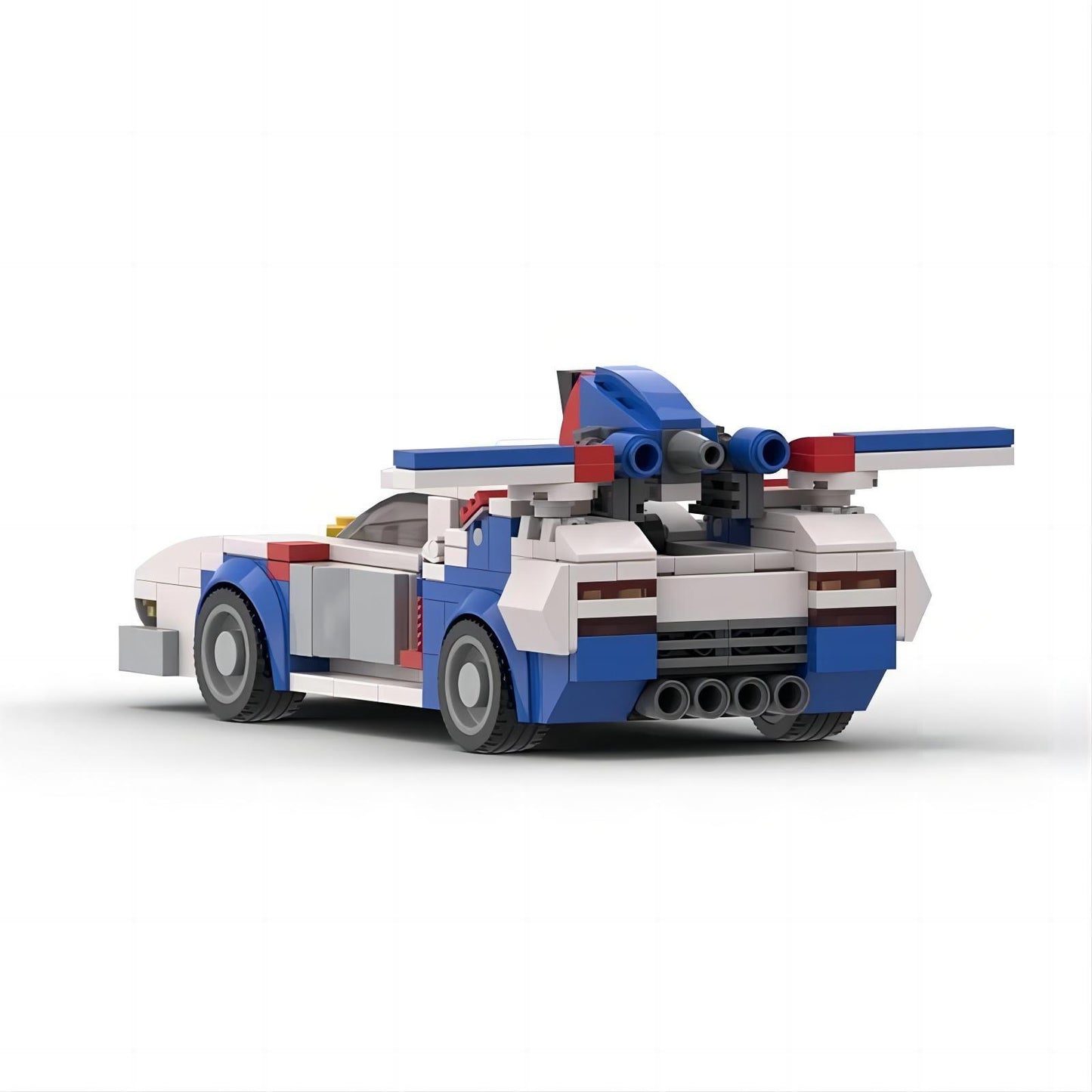 formula racing car asurada building set | moc lego-compatible 354 pcs - 4