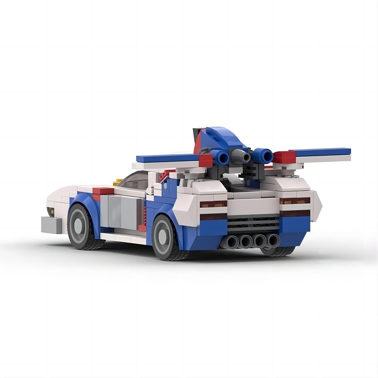 formula racing car asurada building set | moc lego-compatible 354 pcs - 4