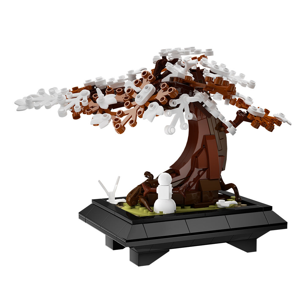 four seasons bonsai building set | lego compatible - 8