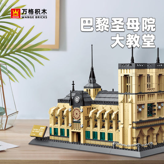 france notre dame de paris building blocks set - 1382 pcs - 1