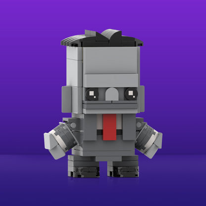 frankenstein brickheadz building set | hotel transylvania | moc-198396 - 1