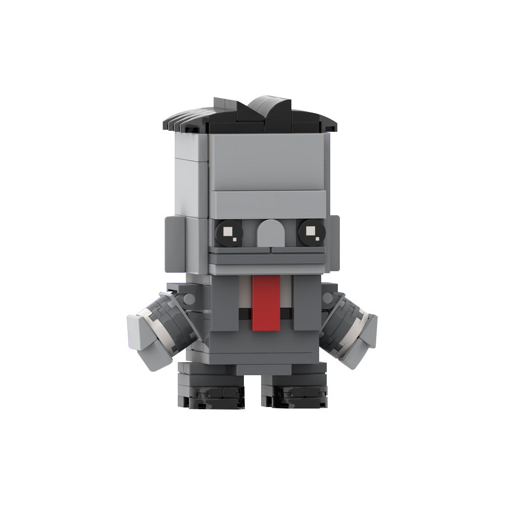frankenstein brickheadz building set | hotel transylvania | moc-198396 - 2