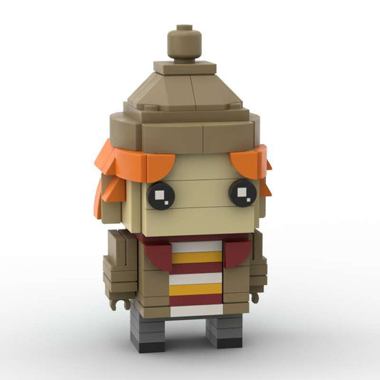 freddy weasley brickheadz moc set | harry potter | lego compatible - 2