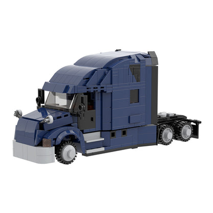 freightliner cascadia truck building set | moc-203076 - 2