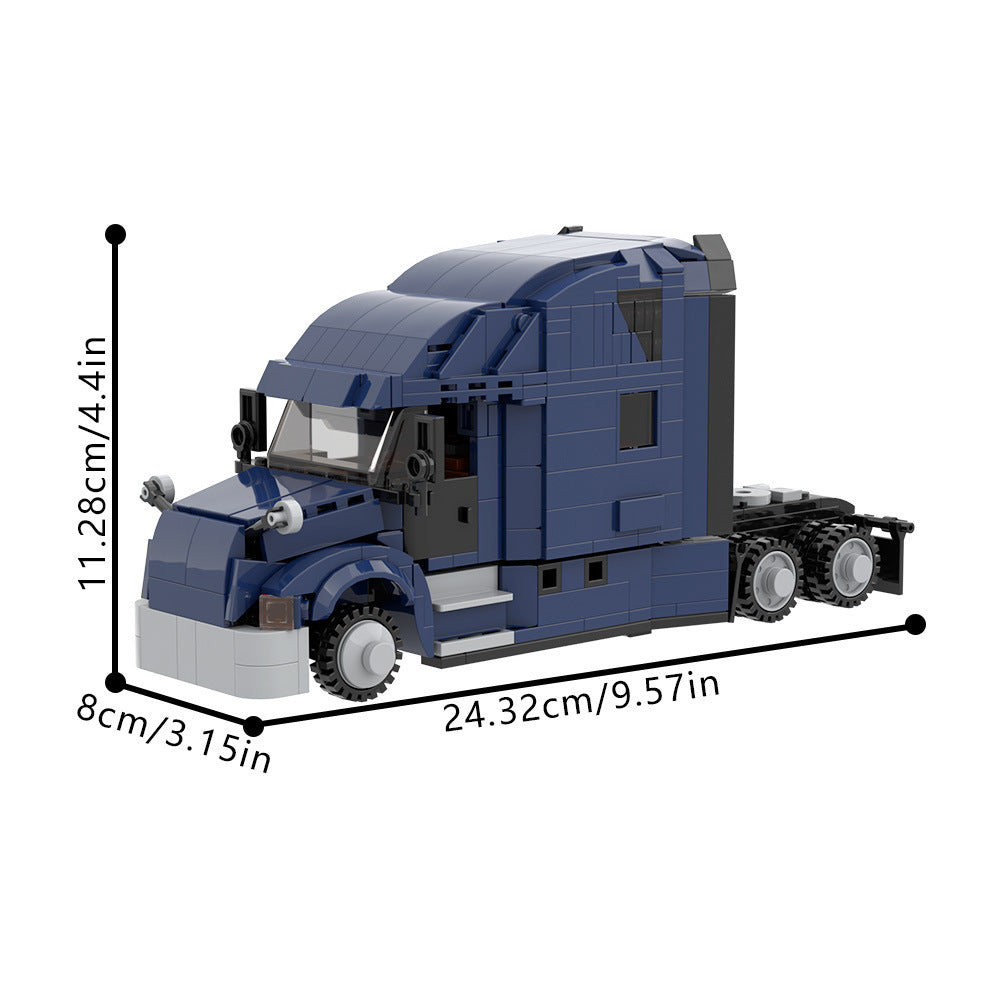 freightliner cascadia truck building set | moc-203076 - 4