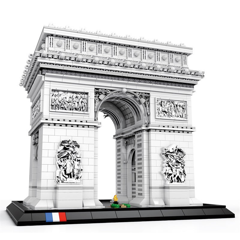 french arc de triomphe building blocks set - reobrix 66024 - 5