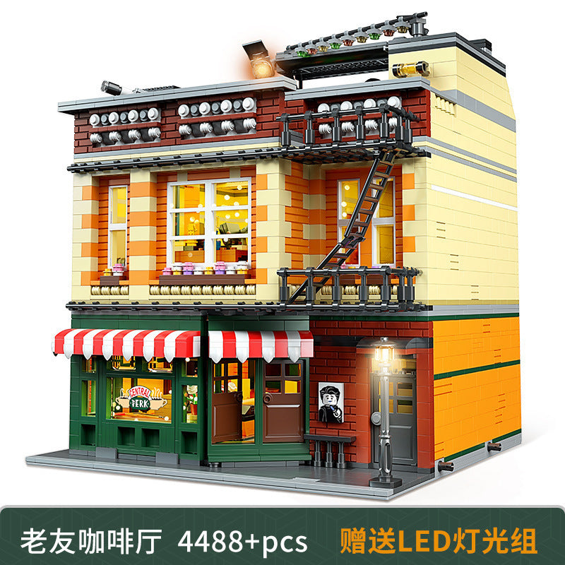 friend cafe building set - 936 pcs | mouldking 16014 - 6