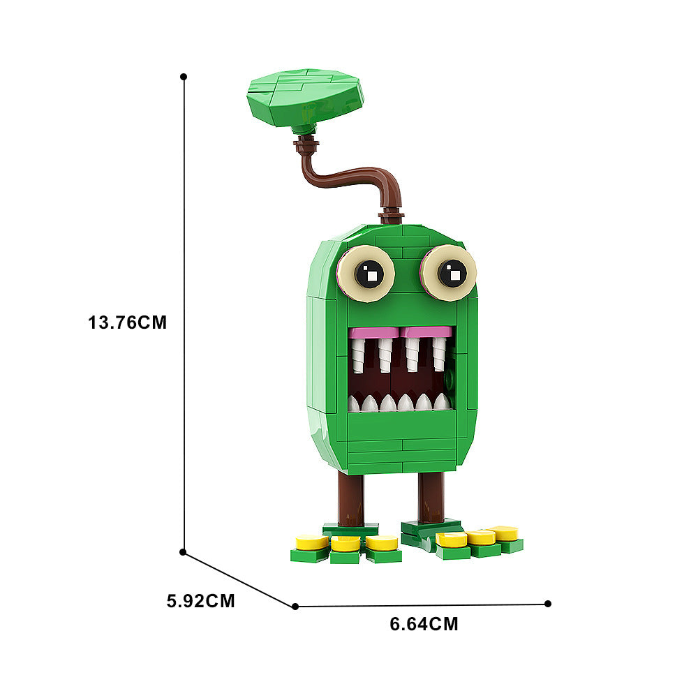 furcorn building set | my singing monsters | lego compatible - 4