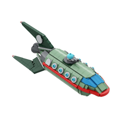 futurama planet express ship building blocks - 614 pcs - 5