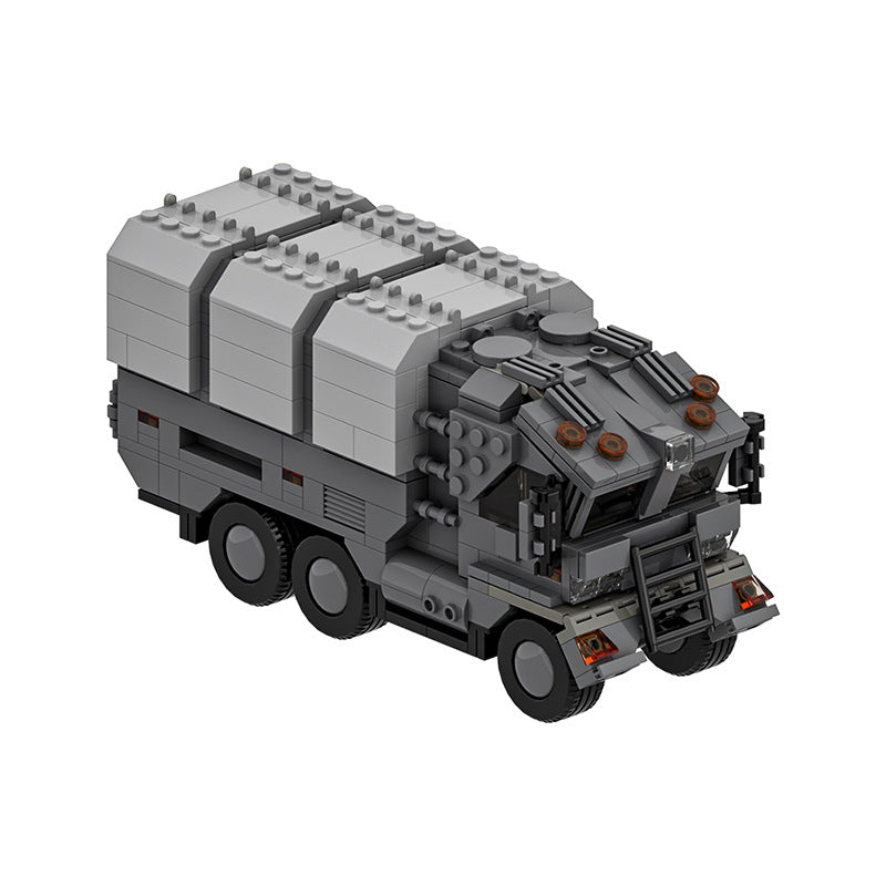 futuristic military truck building set - 2